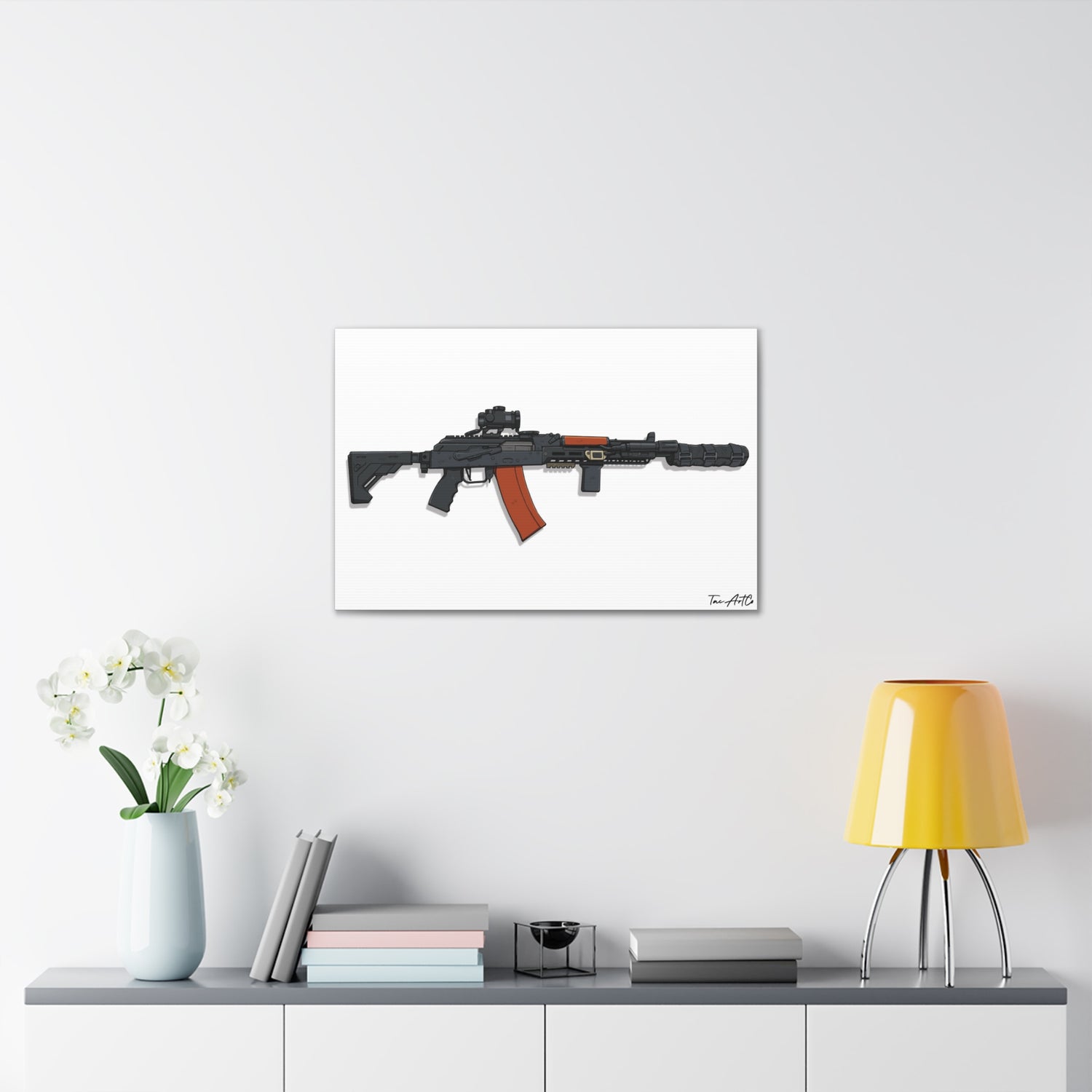 AK v2 - Canvas Print