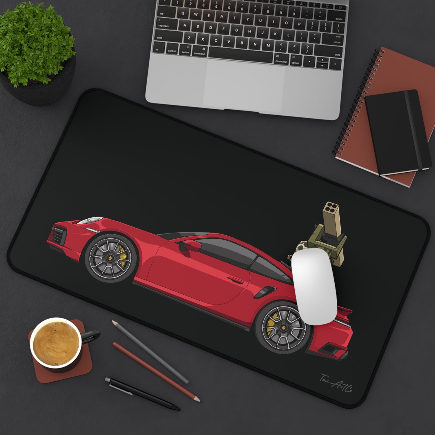 Porsche 911 Technical - Desk Mat