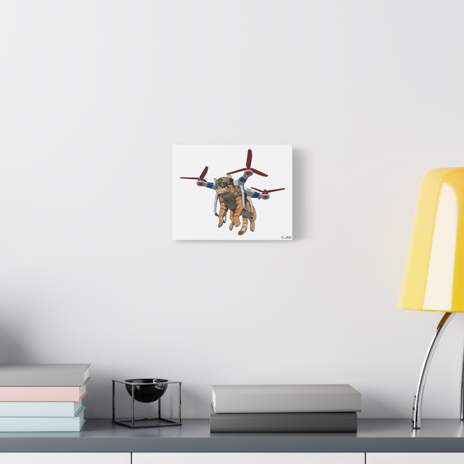 Assault Cat – Canvas Print