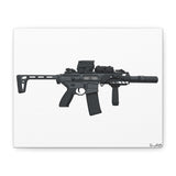 SIG MCX – Compact Rifle Canvas Print