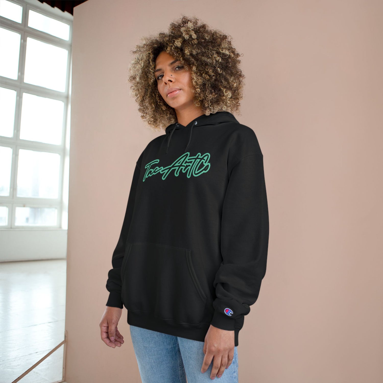 TacArtCo Logo - Champion Hoodie