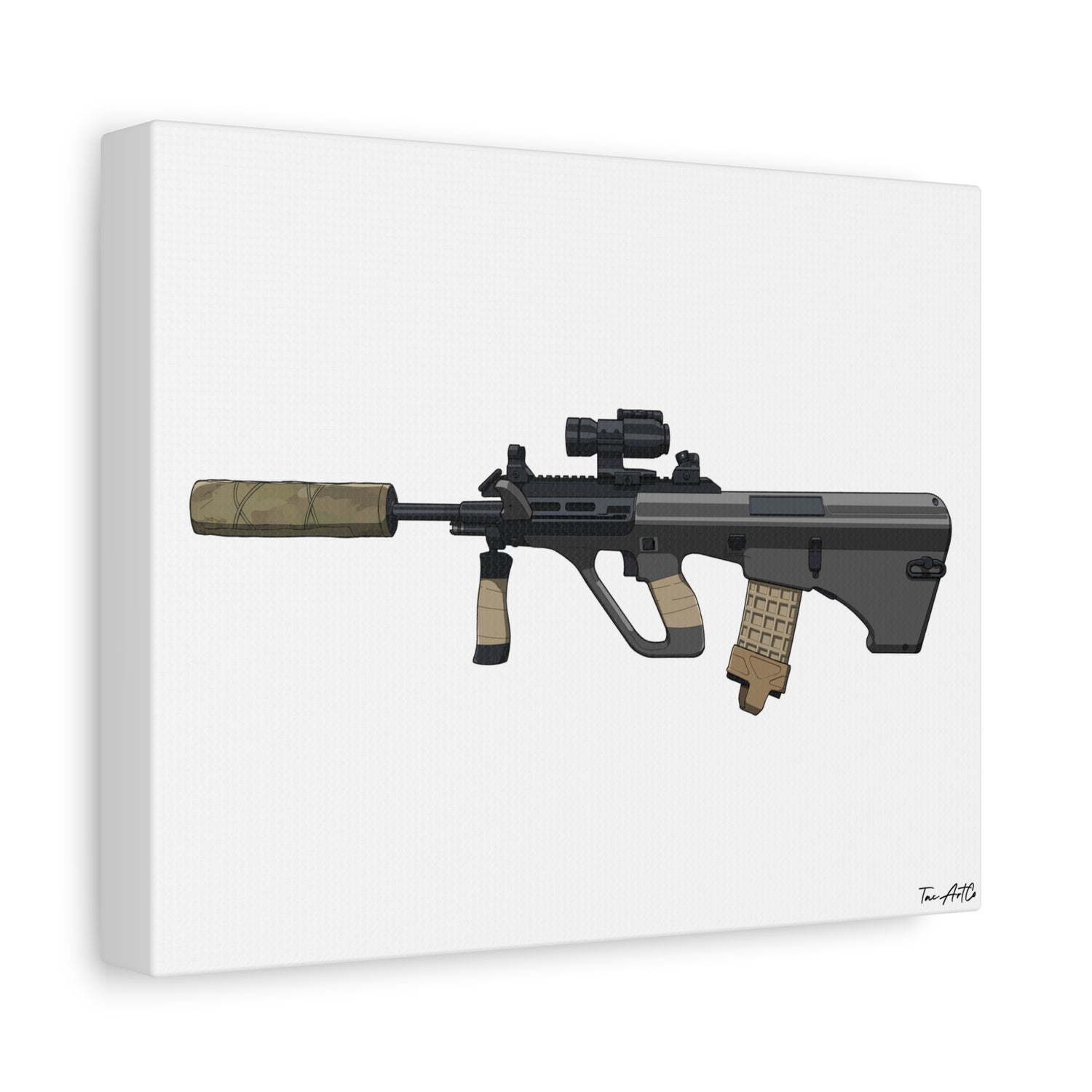 Steyr AUG – Bullpup Rifle Canvas Print