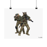 Assault Dog - Matte Poster