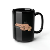 TacArt Life & Death Finger Gun v1 - 15oz Mug