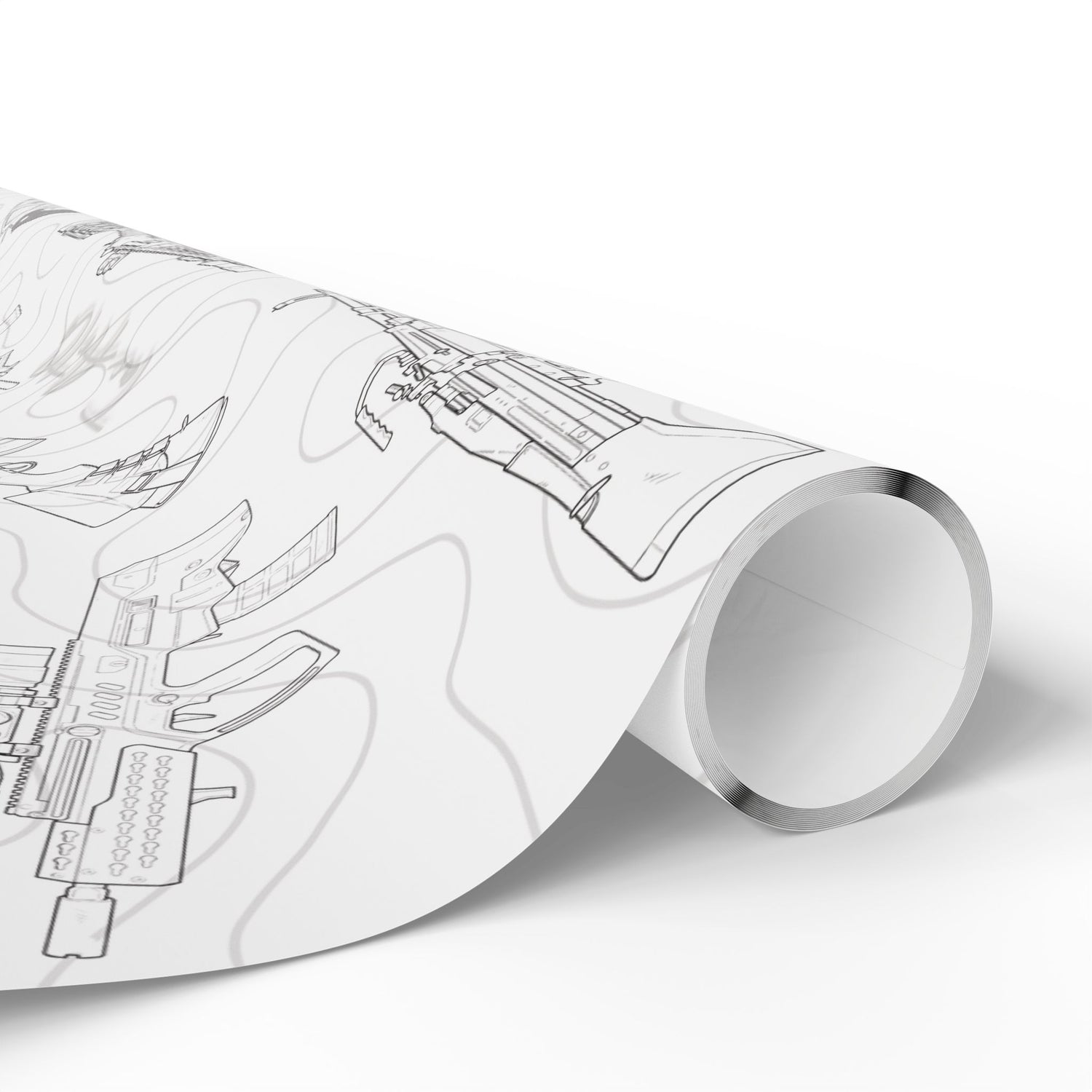 Assorted Line Art - Wrapping Papers