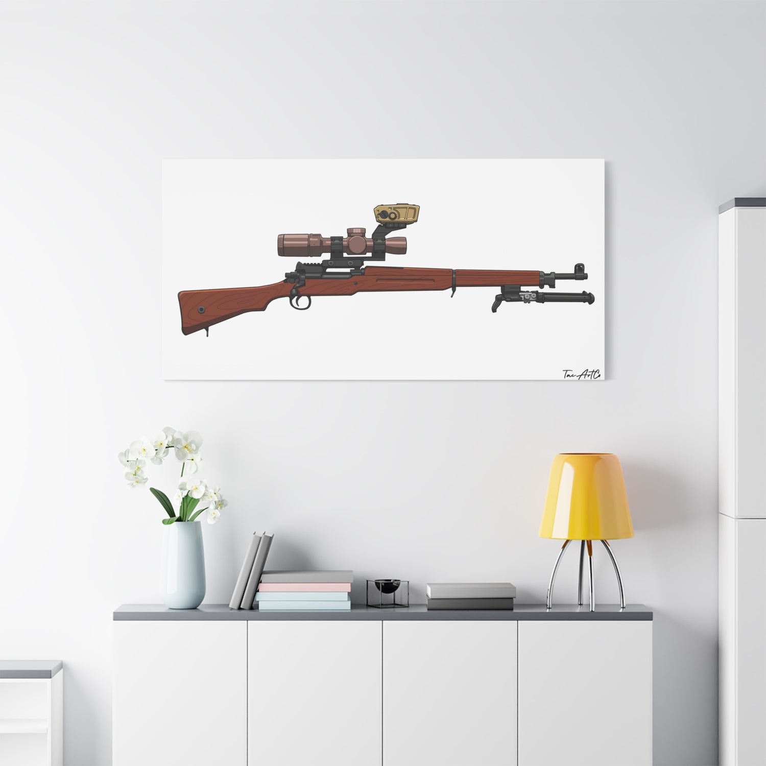Breach the Empire – Tactical Enfield Canvas Print