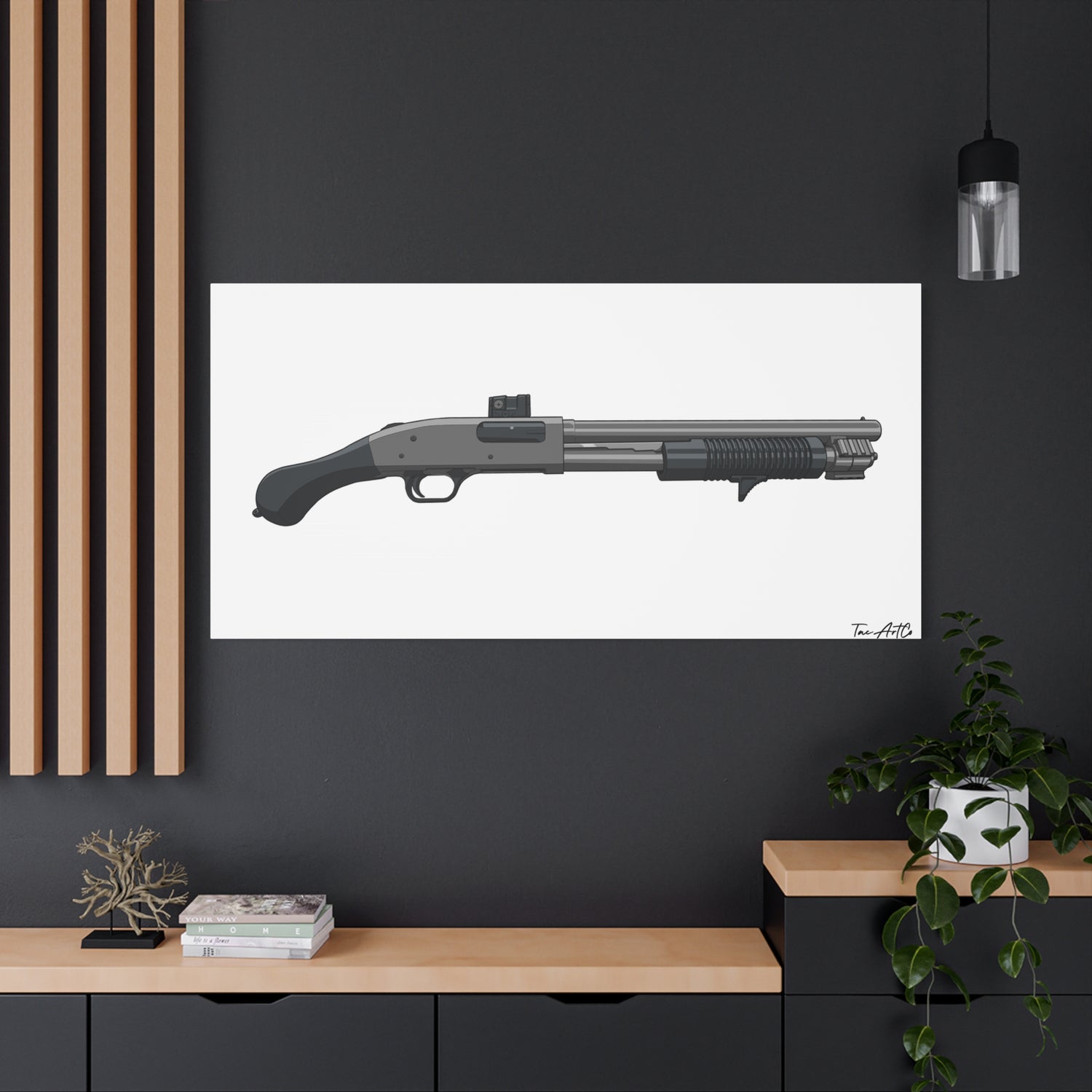 Shorty Mossberg 590A1 – Canvas Print