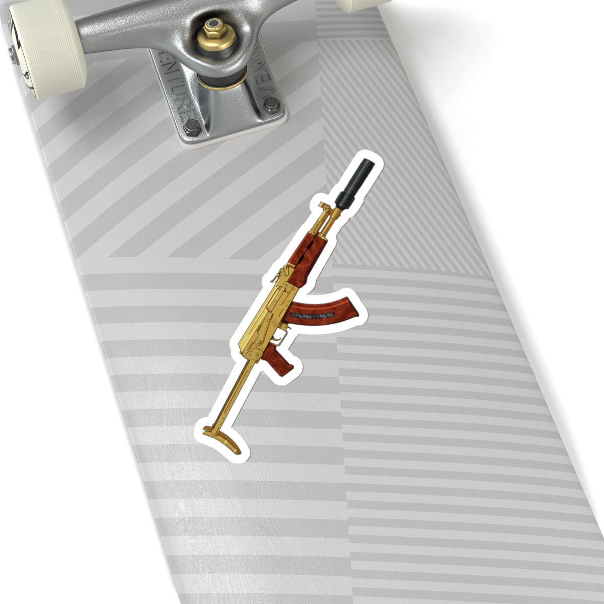 Gold AK v2- Sticker