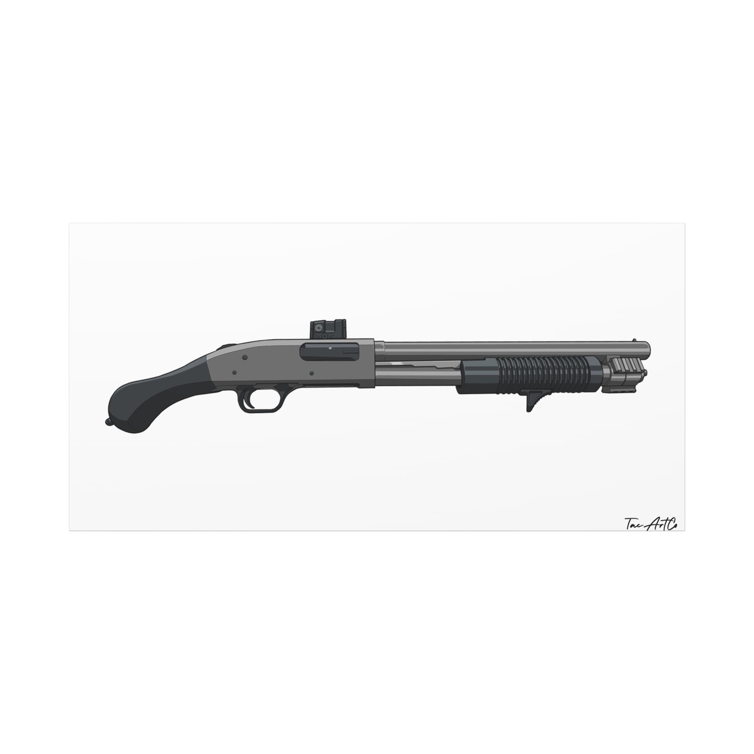 Shorty Mossberg 590A1 – Canvas Print