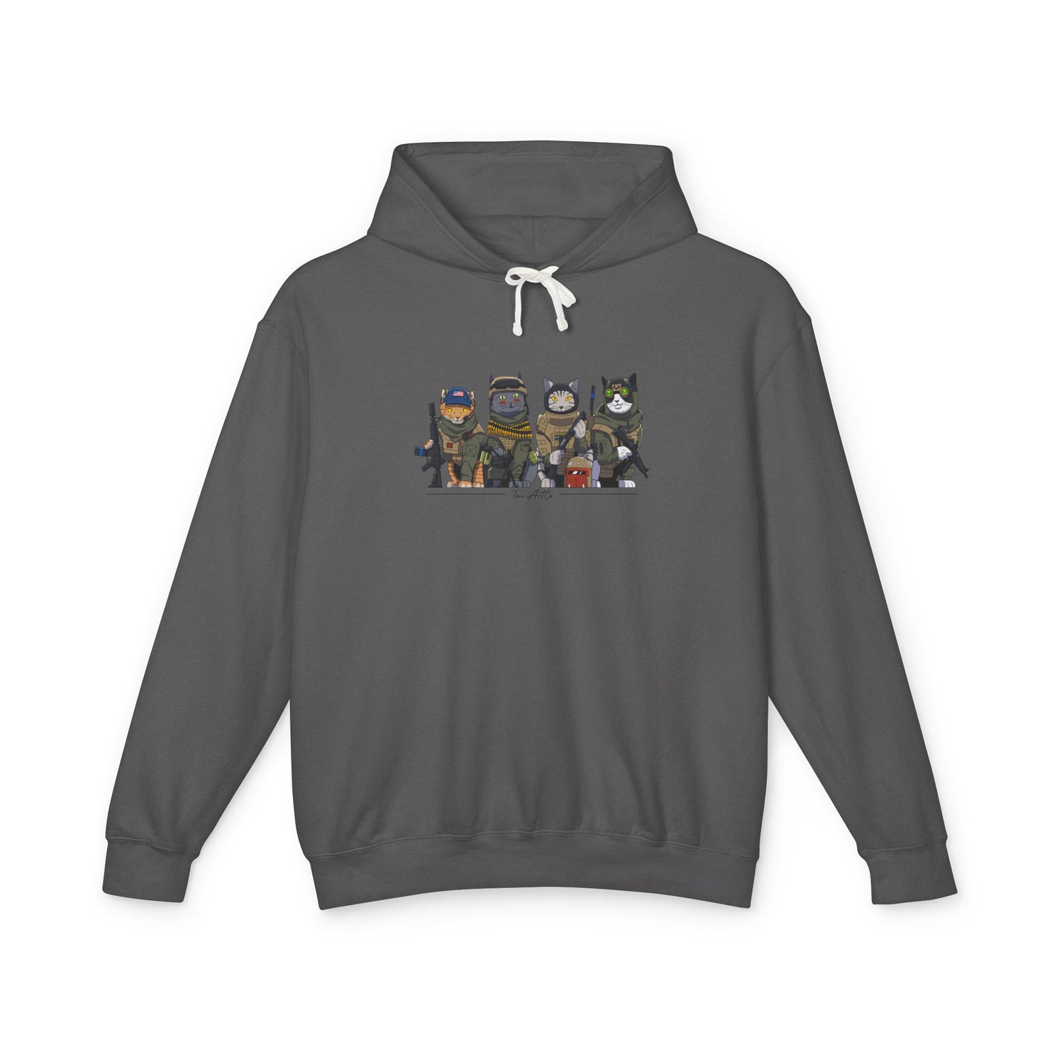 Tactical Cats – The Frontline Felines Hoodie
