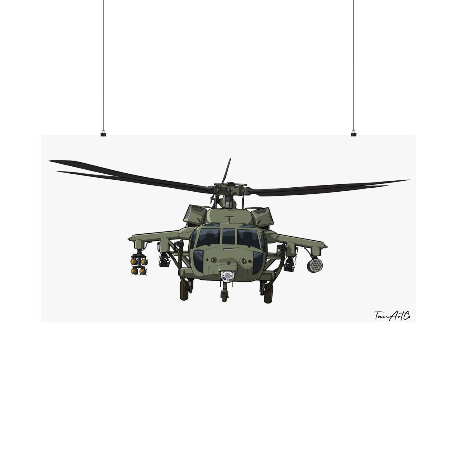 Blackhawk v1 - Matte Poster