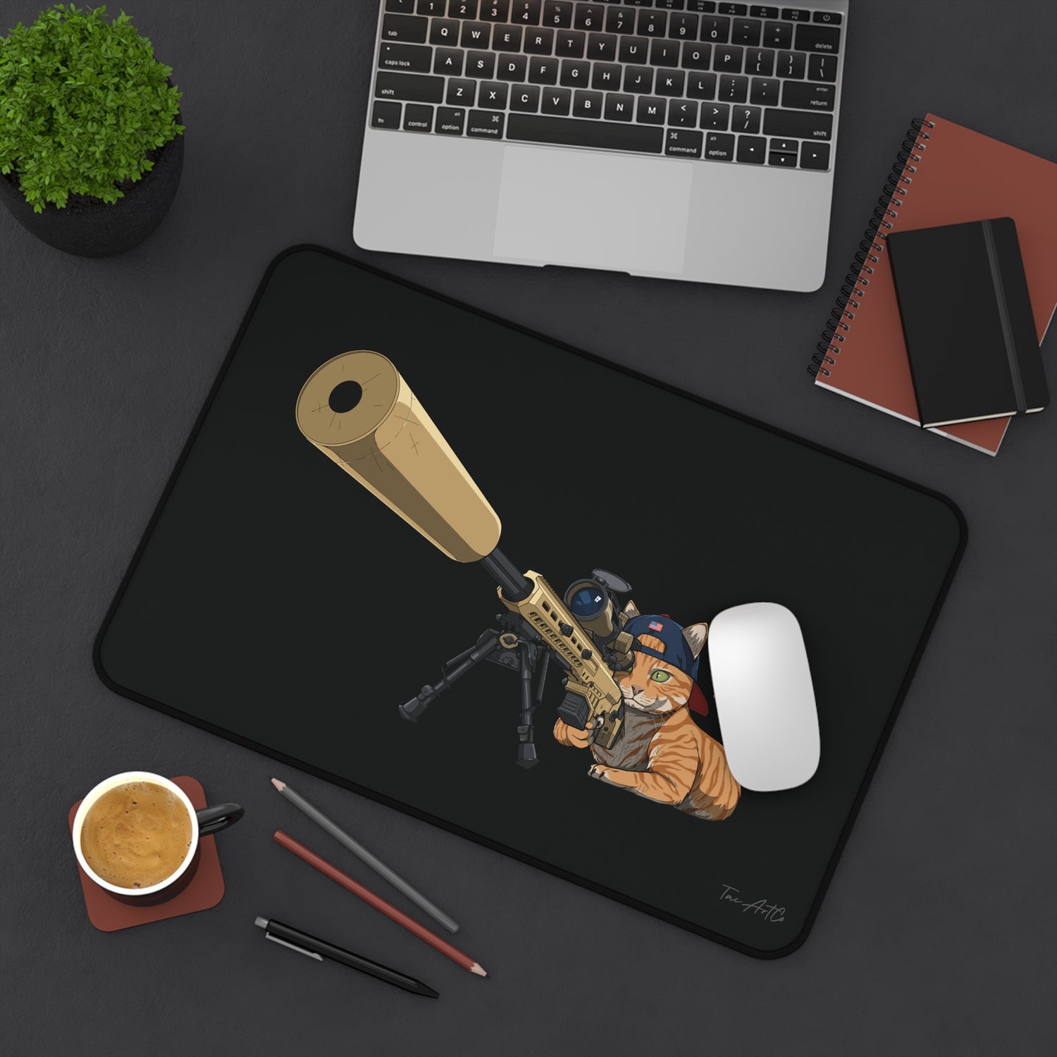 Mk22 Recon Cat - Desk Mat