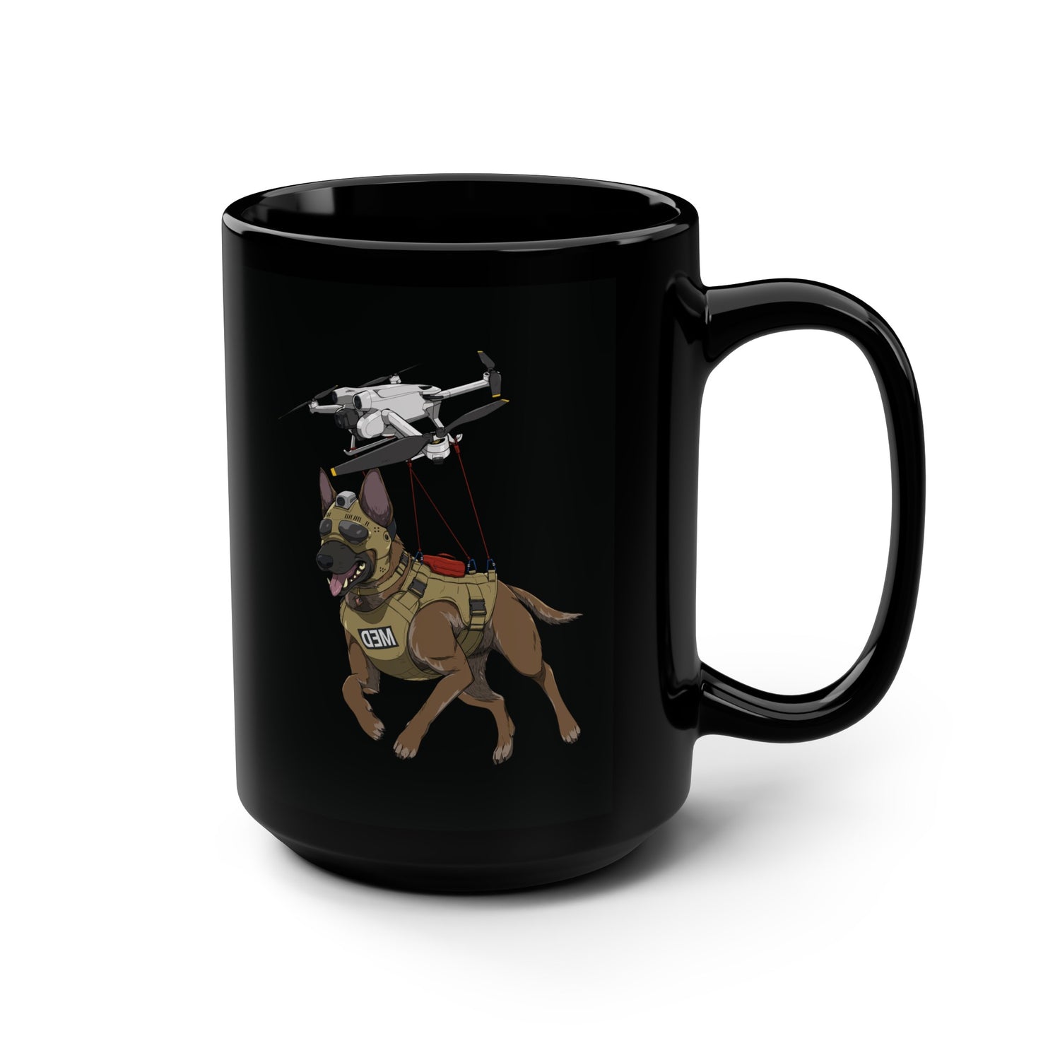 Drone Dog - 15oz Mug