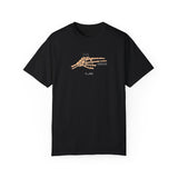 Skeleton Finger Gun - Comfort Color 1717 Tee