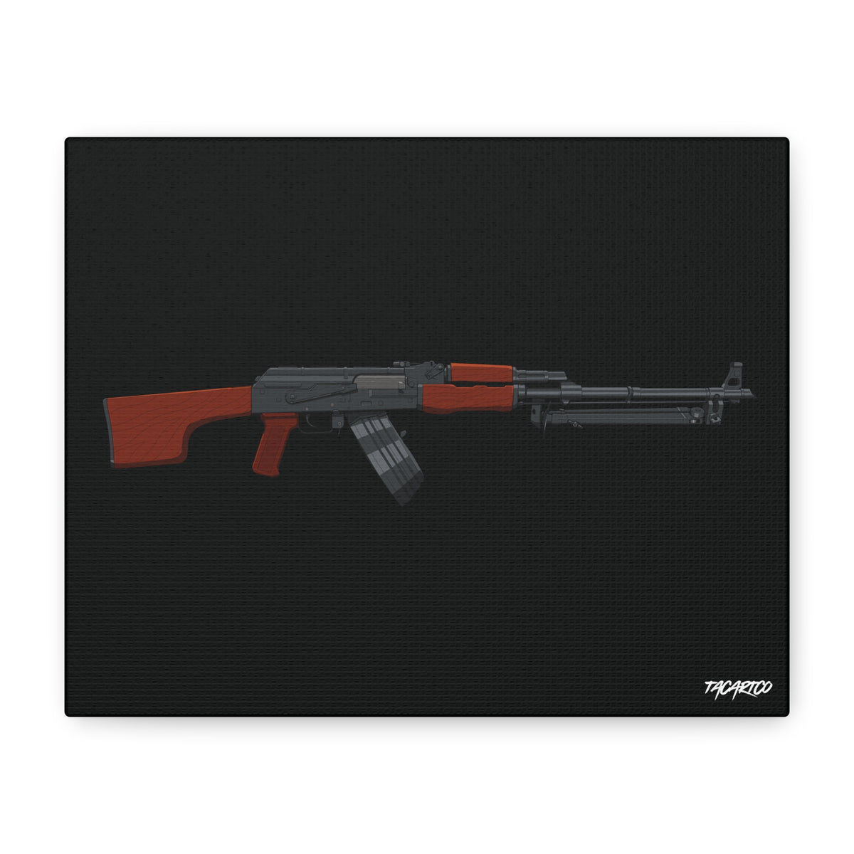 RPK - Canvas Print (Black Background)