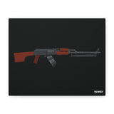RPK - Canvas Print (Black Background)