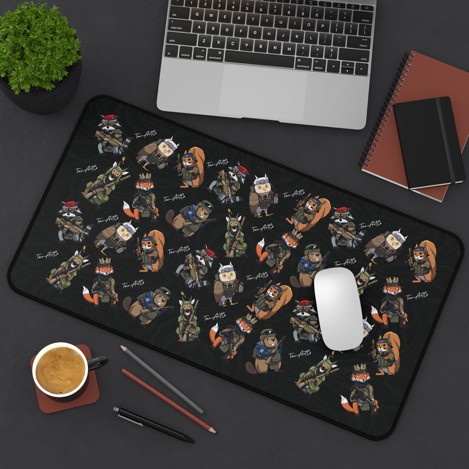 Delta Forest Unit Pattern - Desk Mat