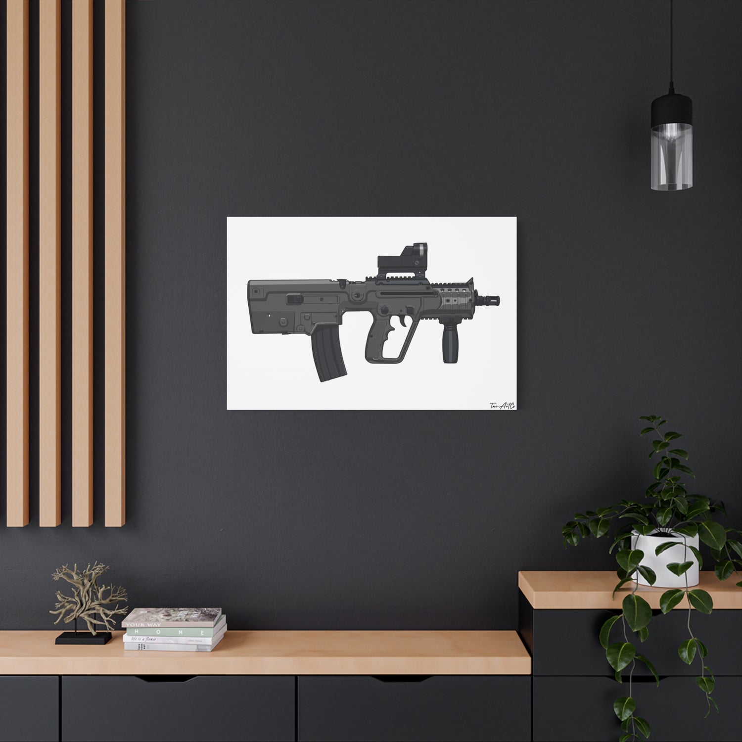 IWI X95 – Tavor Bullpup Canvas Print