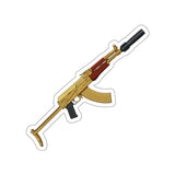 Gold AK - Sticker