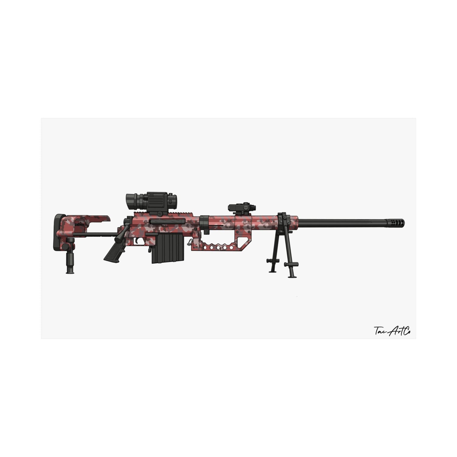 M200 Intervention COD Classic - Matte Poster
