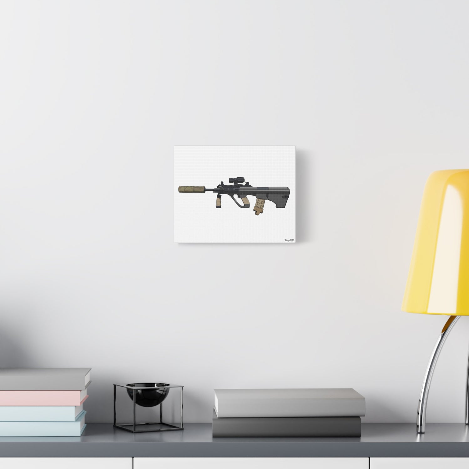 Steyr AUG – Bullpup Rifle Canvas Print