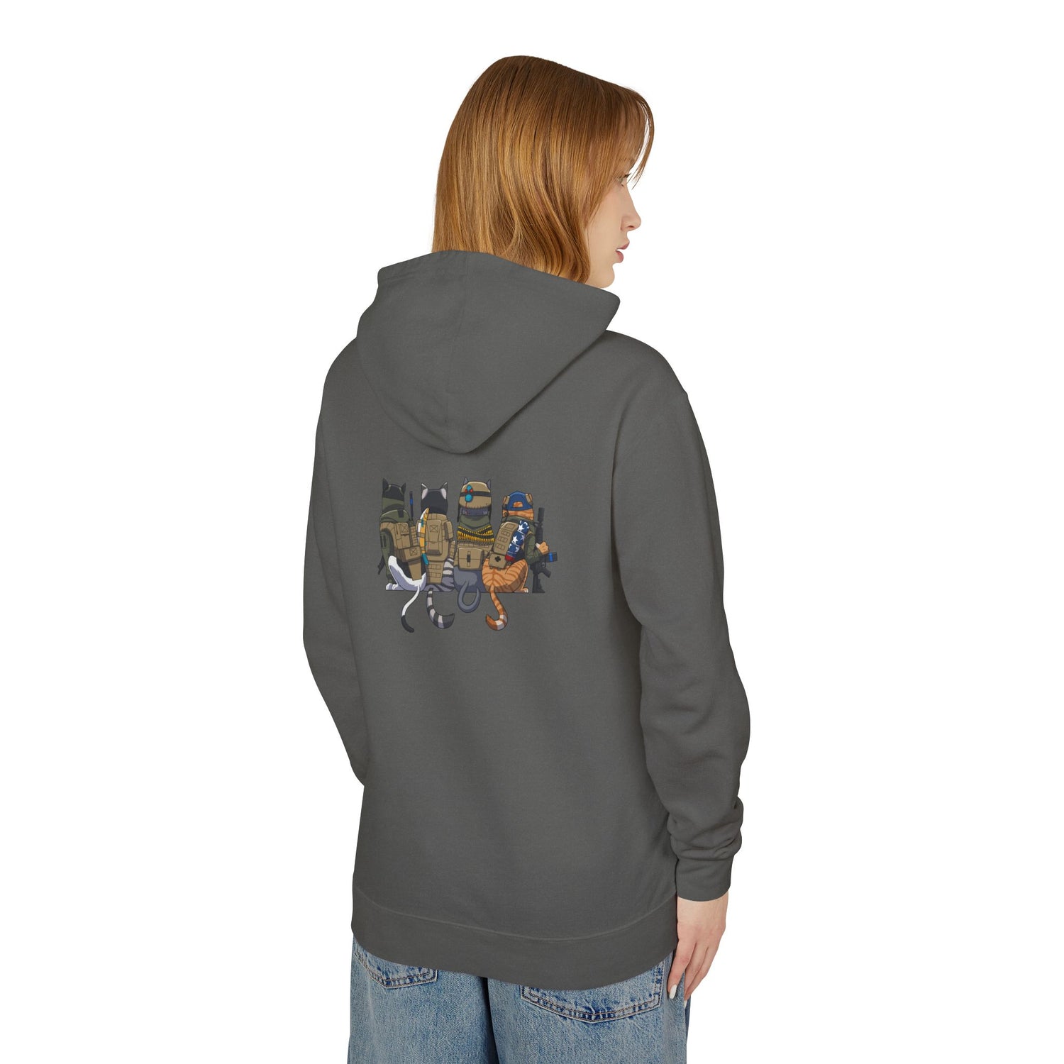 Tactical Cats – The Frontline Felines Hoodie