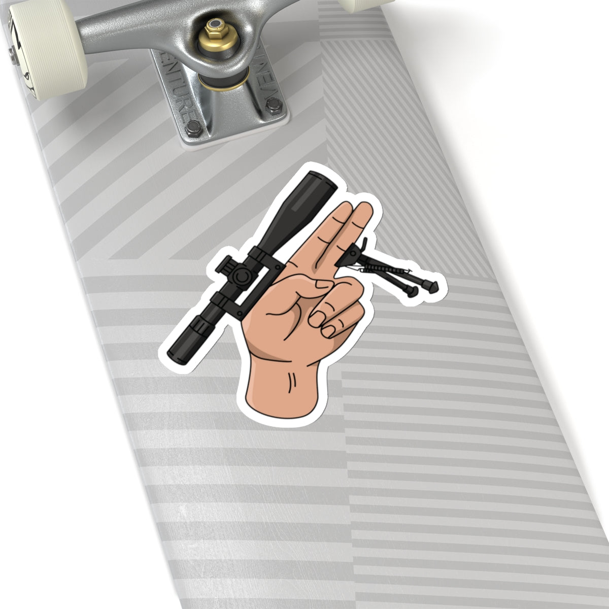 TacArt Finger Gun v3 - Sticker
