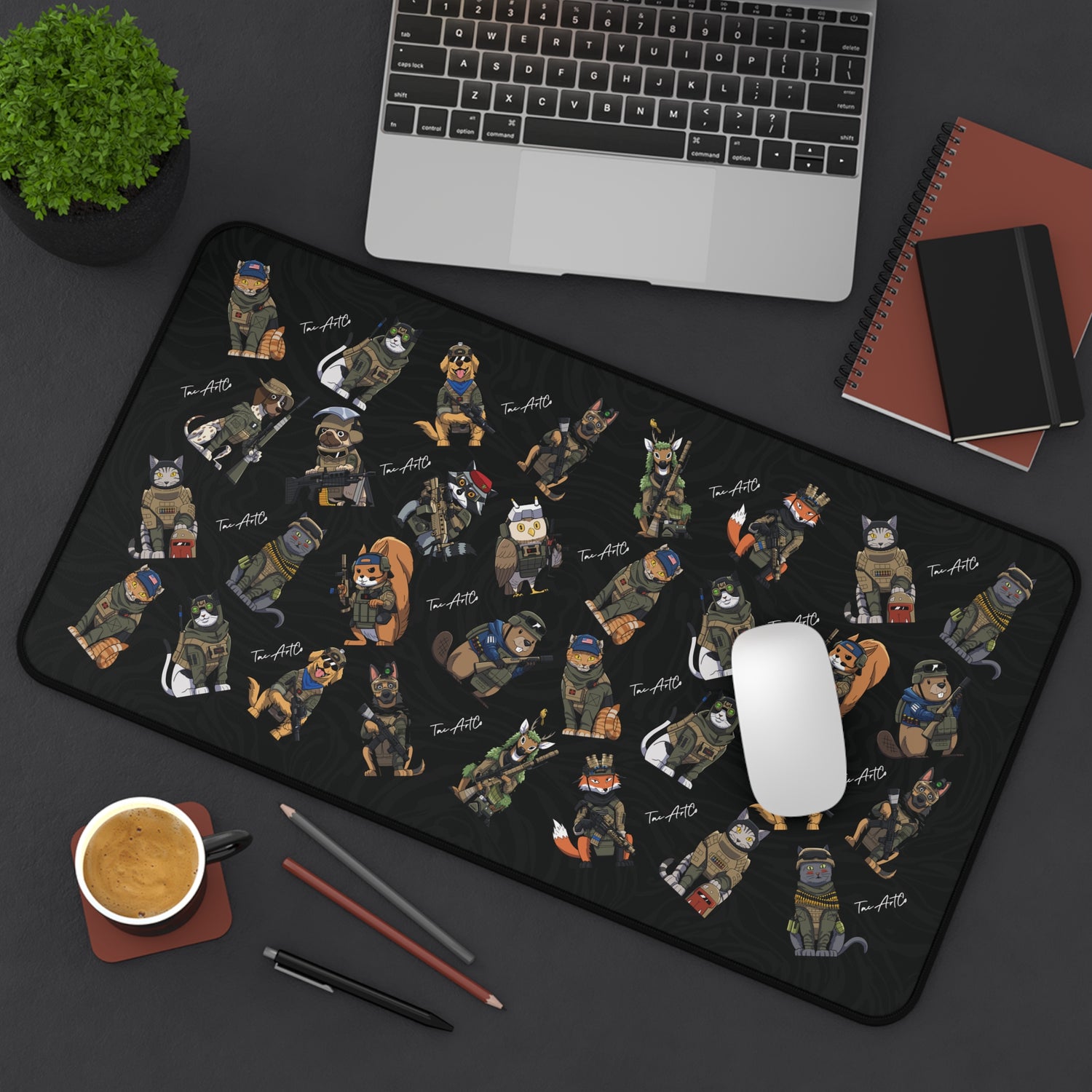 Ultimate Tactical Animal Task Force - Desk Mat