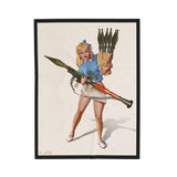 RPG Girl - Velveteen Plush Blanket