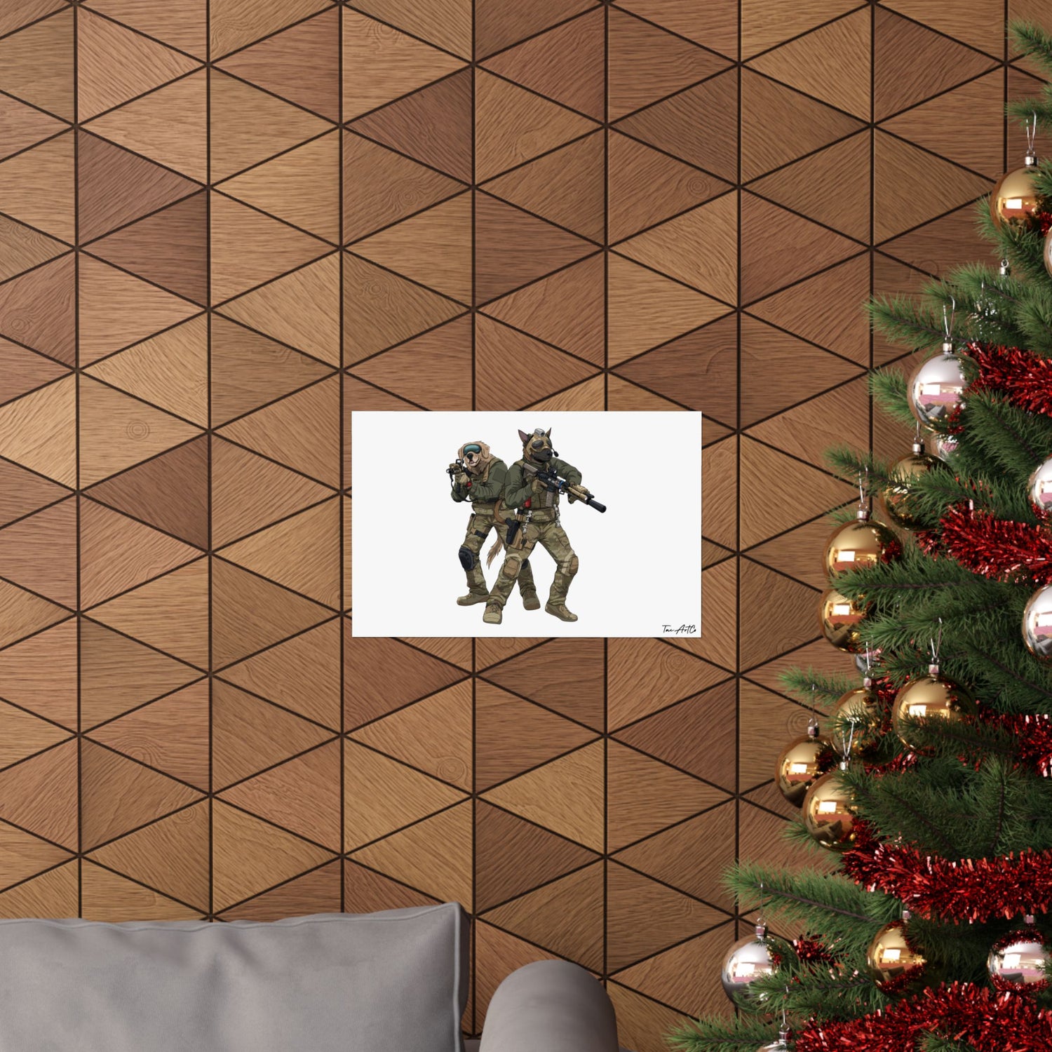 Assault Dog - Matte Poster