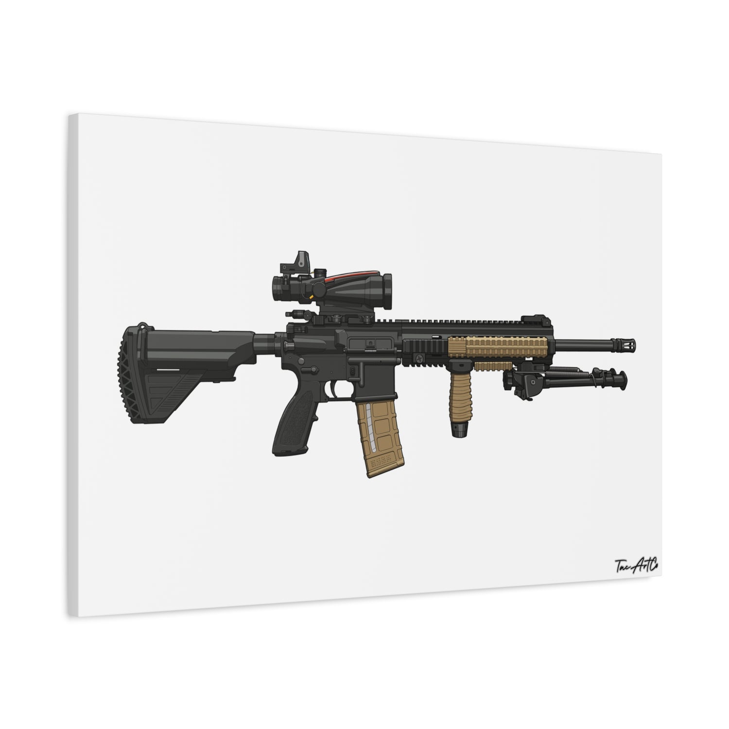M27 IAR - Canvas Print