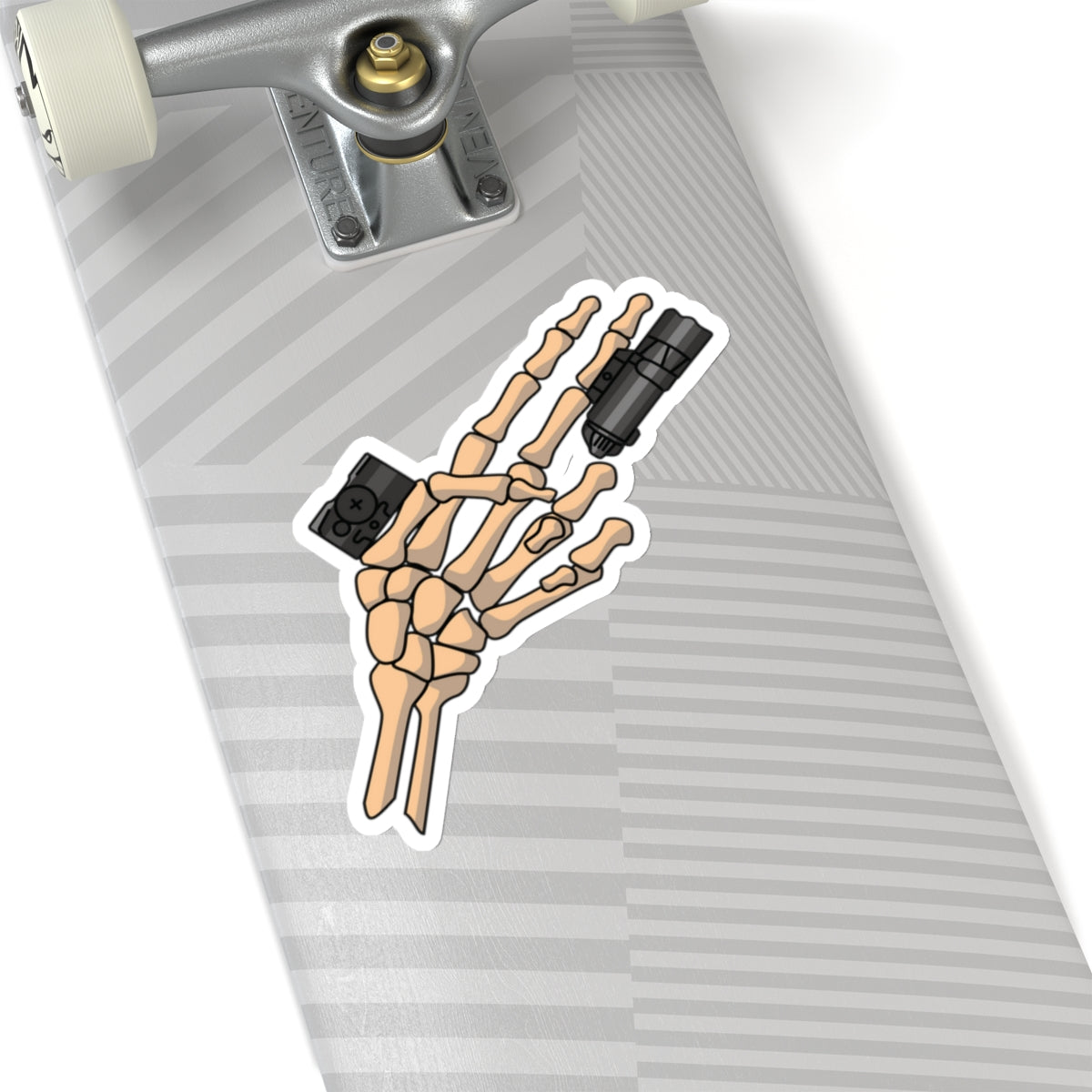 TacArt Skeleton Finger Gun v2 - Sticker