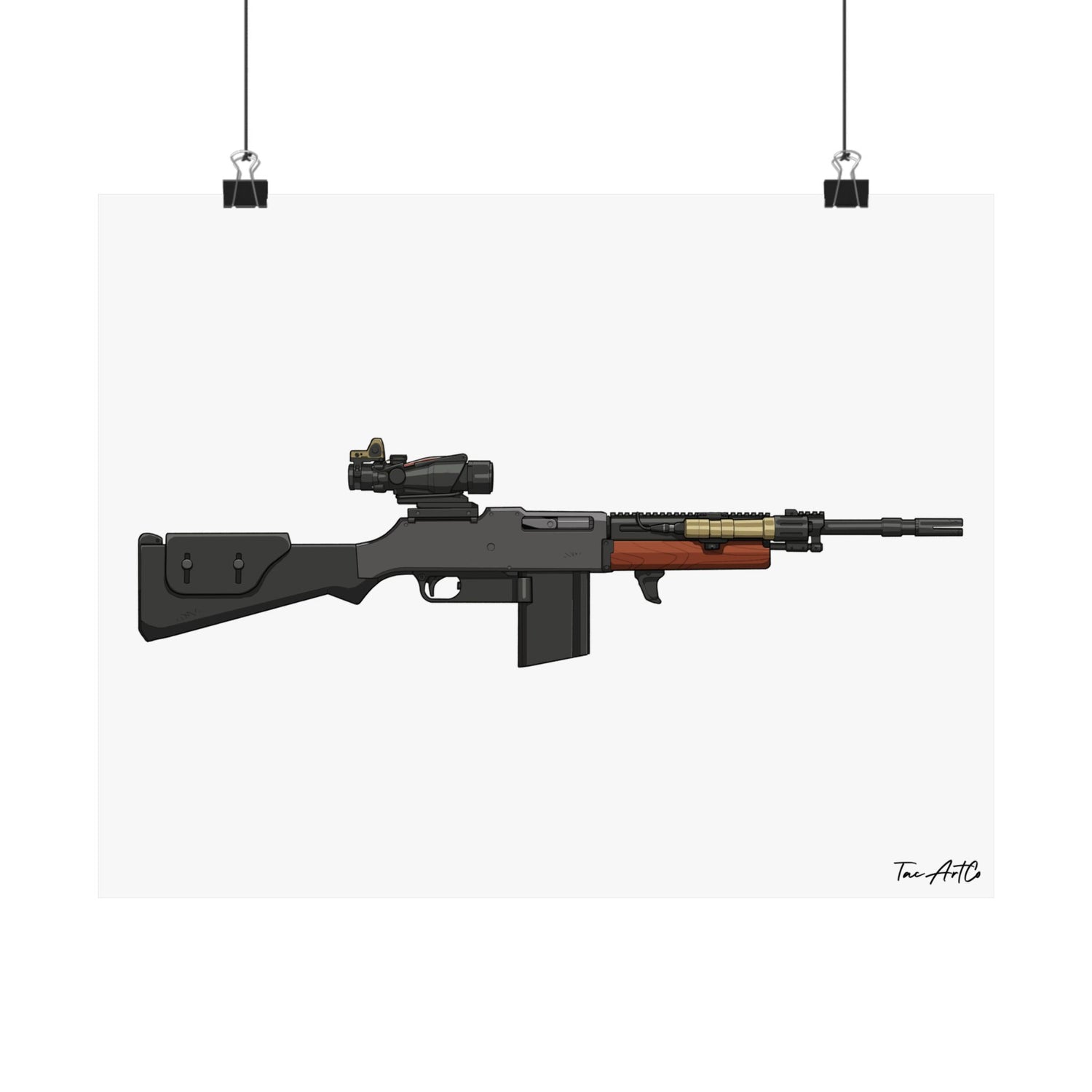 Modernized BAR - Matte Poster