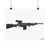Modernized BAR - Matte Poster