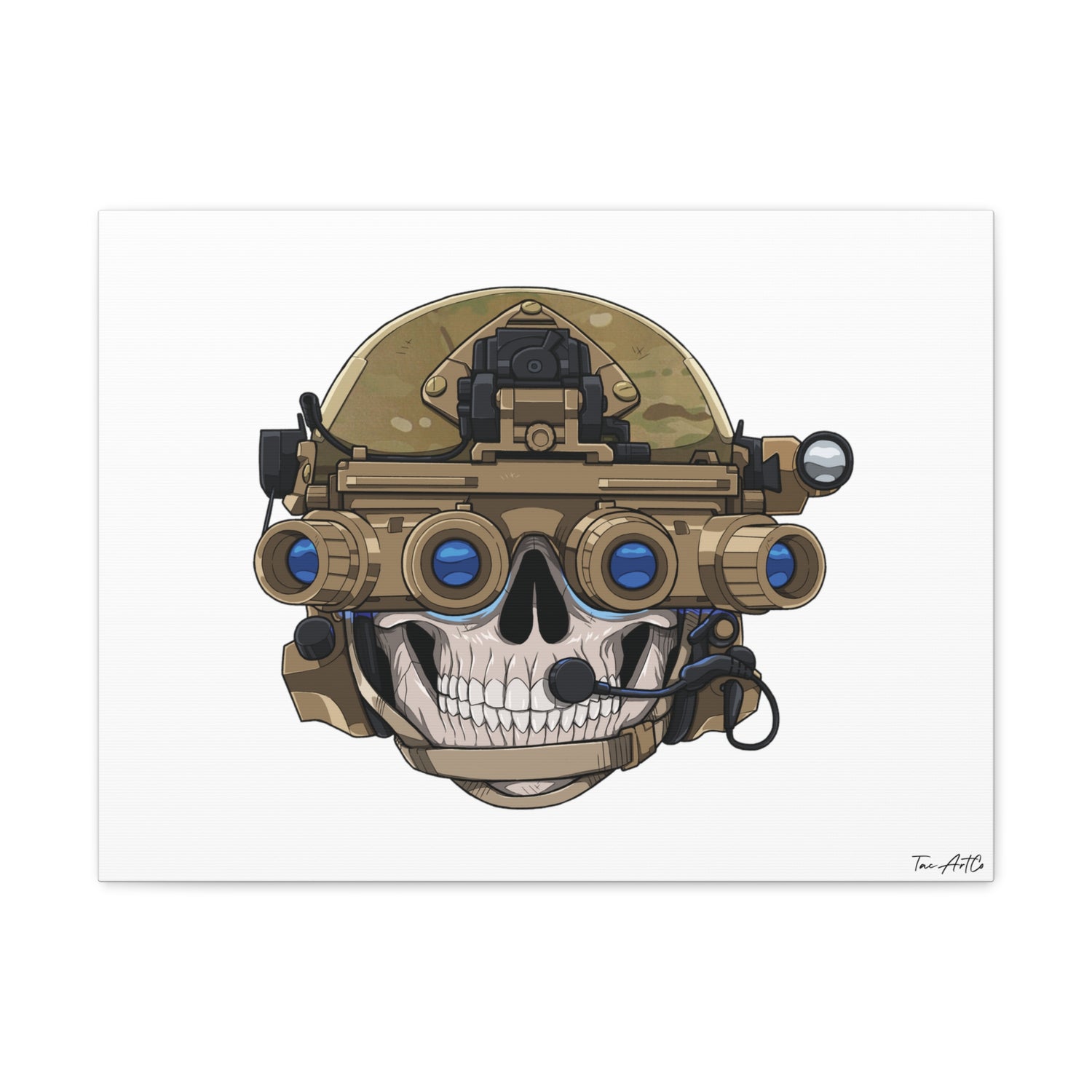 Skull & Nods - Canvas Print