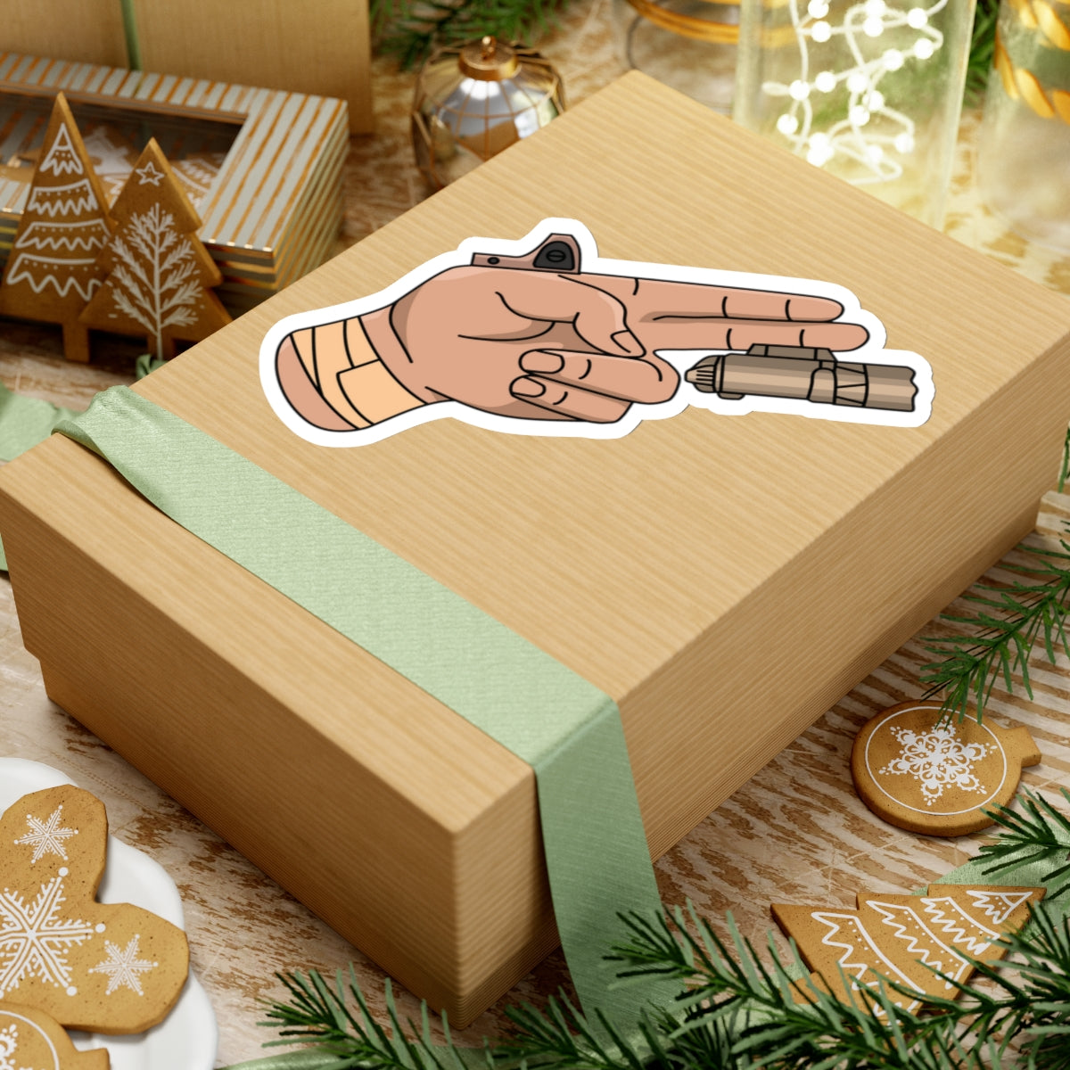 TacArt Finger Gun v1 - Sticker