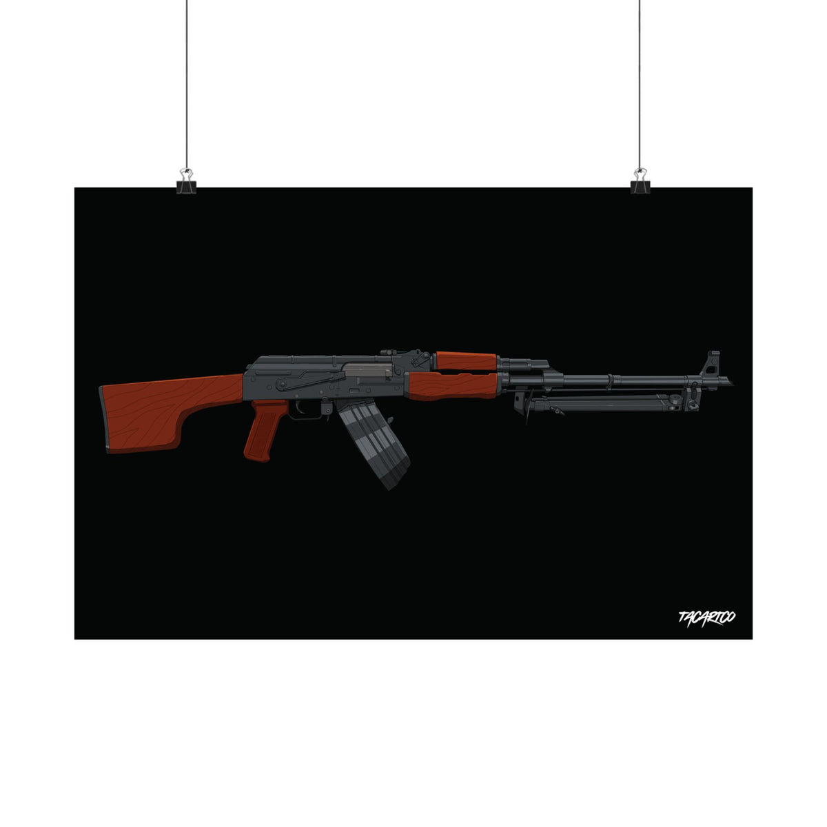 RPK - Matte Poster (Black Background)