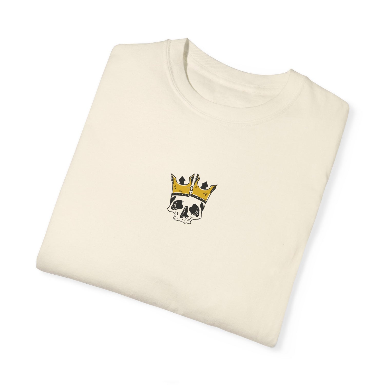 Uncrown The Kings (Small Logo v3) - Comfort Color 1717 Tee