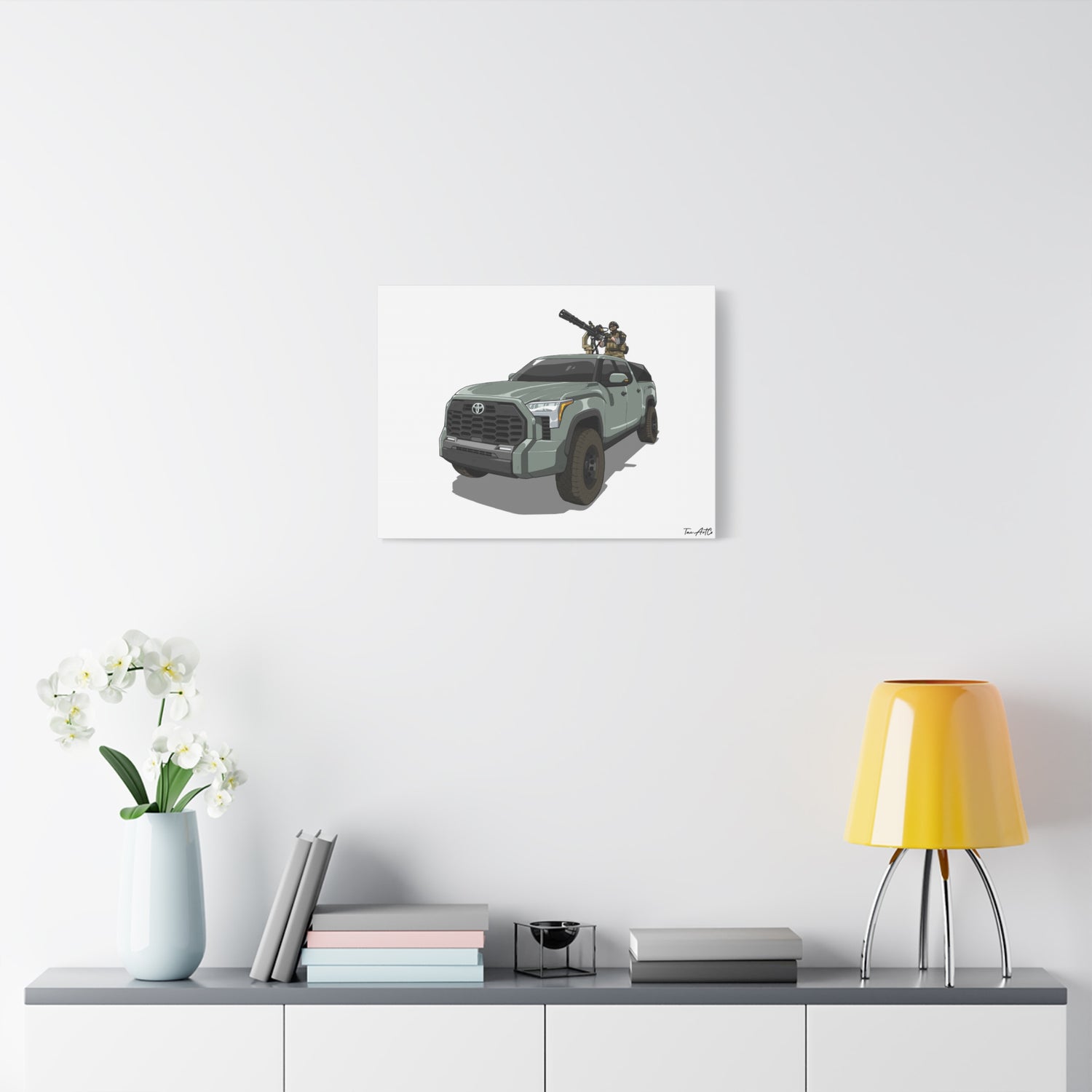 Tundra Technical – Canvas Print