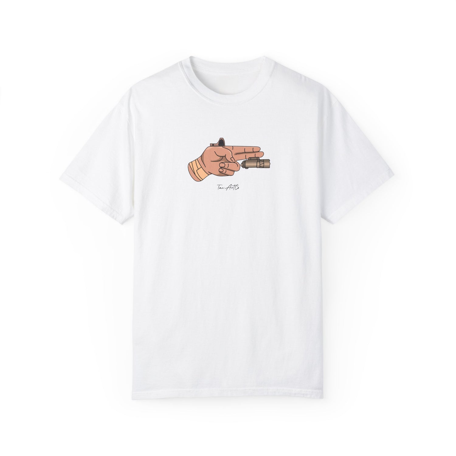 Finger Gun v1 - Comfort Color 1717 Tee