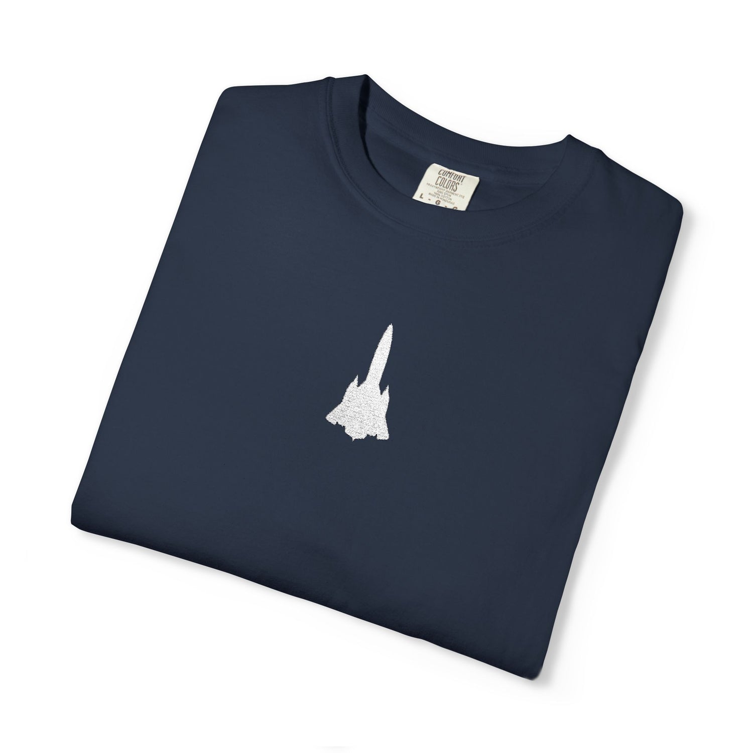 SR-71 Blackbird Top View – Embroidered Tee