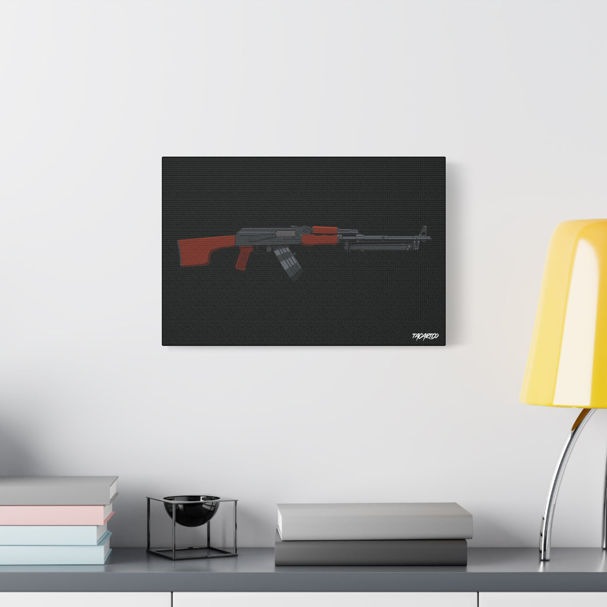 RPK - Canvas Print (Black Background)