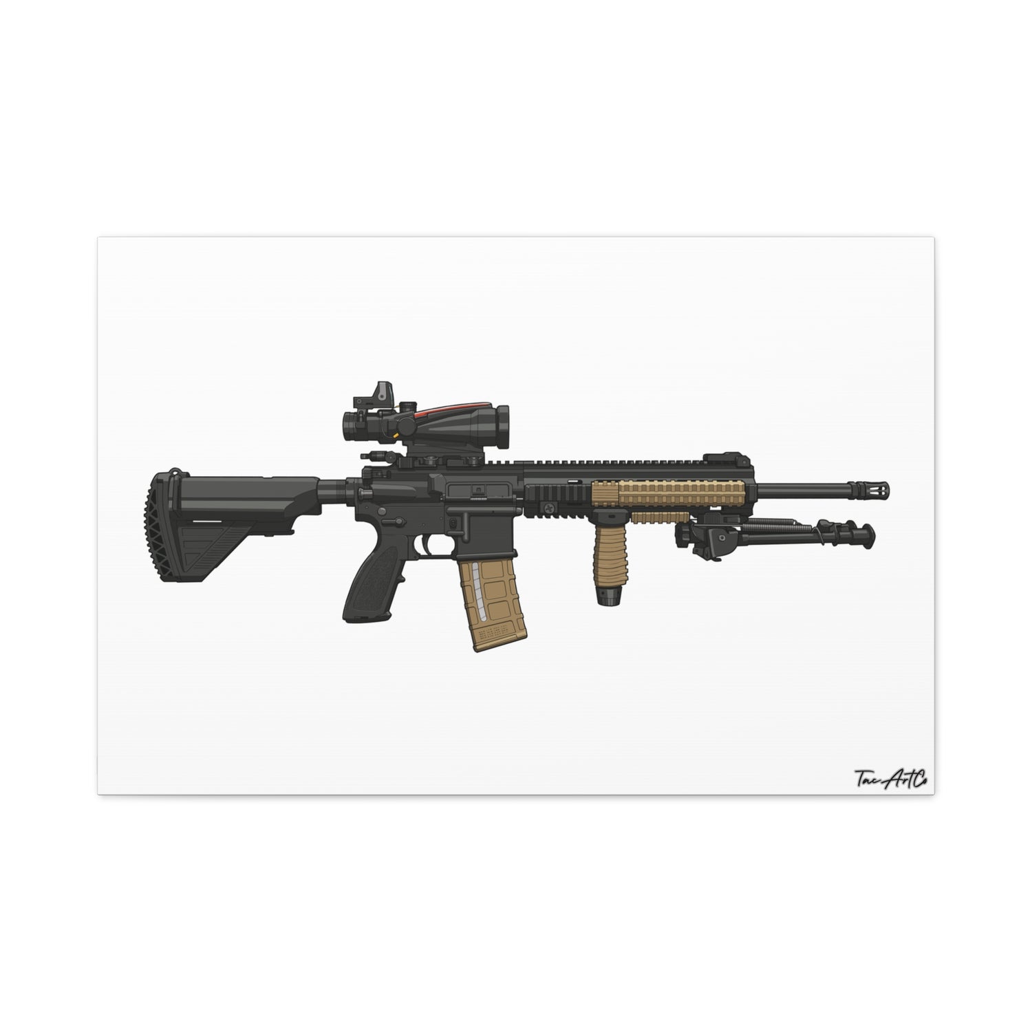 M27 IAR - Canvas Print