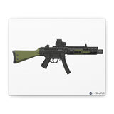 MP5 Canvas Print – Modern Classic