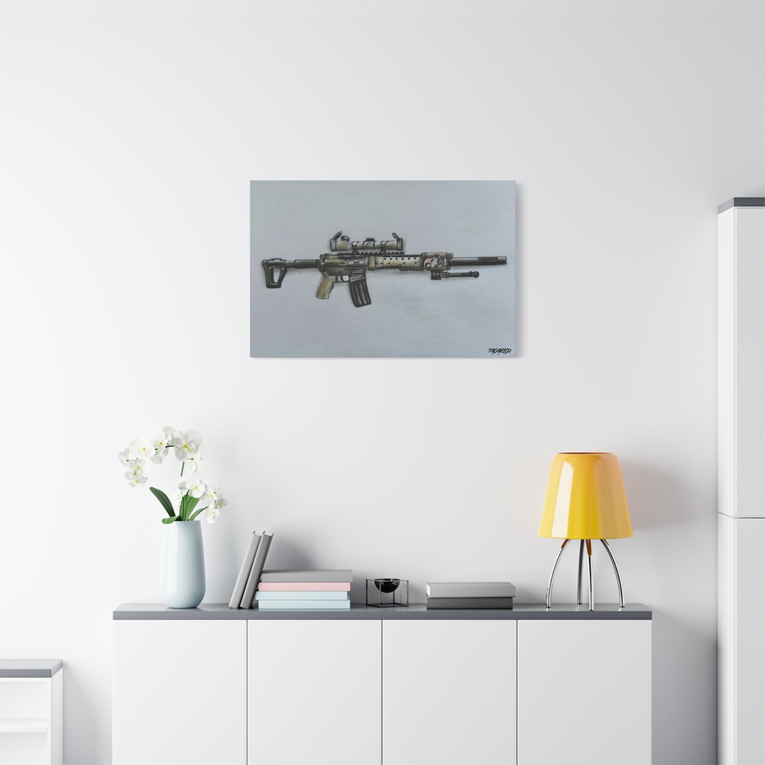 MK12 Mod H – Recce Rifle Canvas Print