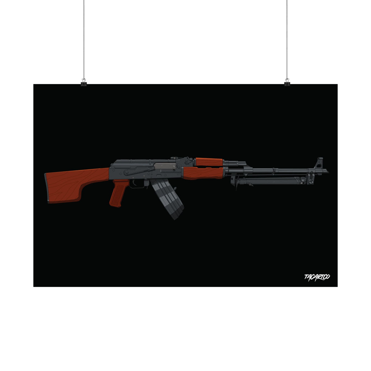 RPK - Matte Poster (Black Background)