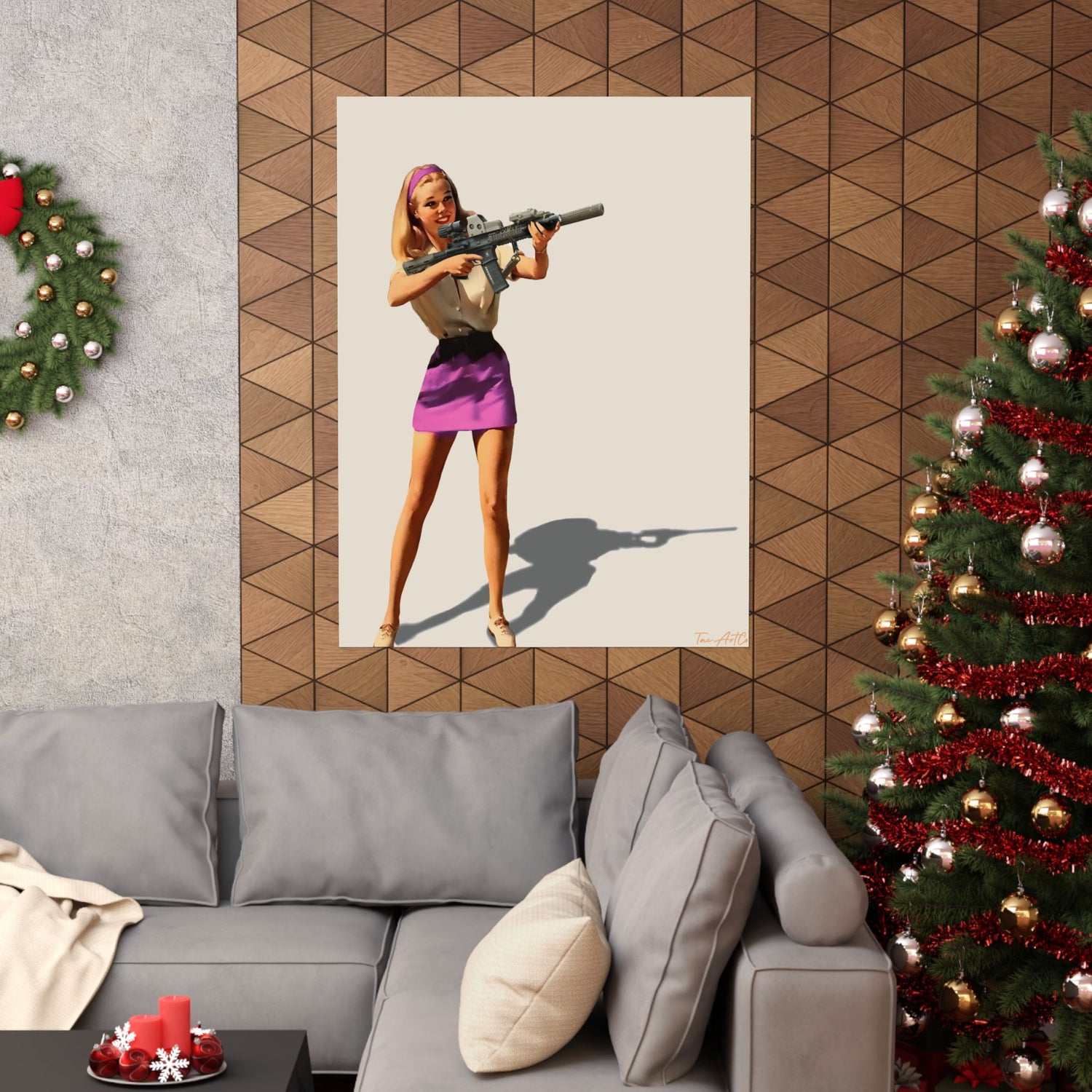 Mk18 Girl - Poster