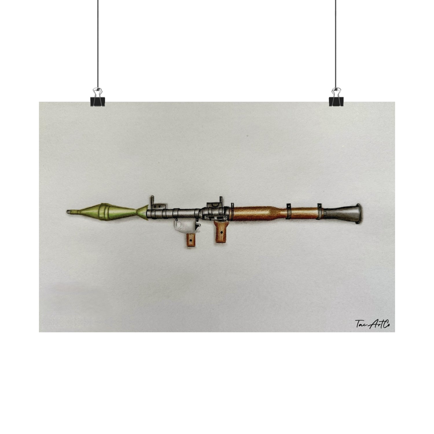 RPG Sketch - Matte Poster