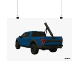 Raptor Mortar Rig - Matte Poster