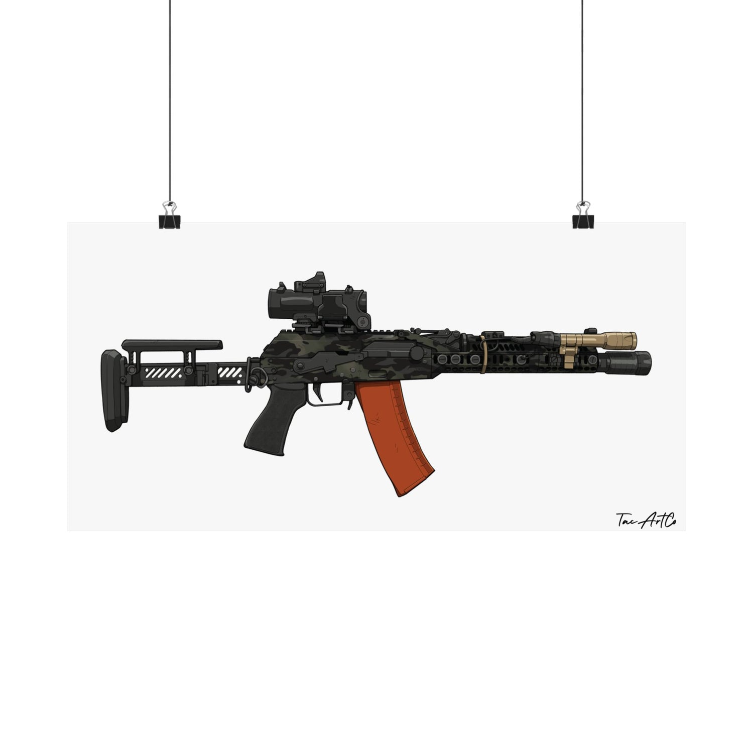 AK v4 - Matte Poster